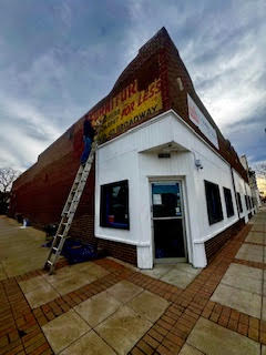 exterior of new building under construction