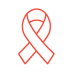 Oncology Ribbon Icon Oncology Ribbon Icon
