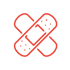 Surgery Icon Surgery Bandaids Icon